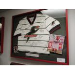 Dallas Burn 1999 signed jersey - 18 signatures, 41in w x 33in hgt ***Note from Auctioneer*** All