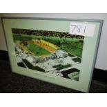 Columbus Crew home stadium, 21in w x 15in hgt ***Note from Auctioneer*** All items will come with an