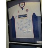 Chesterfield FC Collectible Sport Memorabilia Jersey , 32in w x 40in hgt (This Lot is part of Bulk