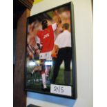 Patrick Vieira, Arsenal signed photo, 8in w x 12in hgt ***Note from Auctioneer*** All items will