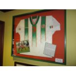 Republic of Ireland National Team 1994 World Cup jersey No. 3 worn by Terry Phelan versus