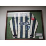 Tampa Bay Mutiny #17 signed jersey 1999 squad - 23 signatures, 42in w 34in hgt ***Note from
