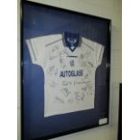 Chelsea FC Collectible Sport Memorabilia Jersey , 32in w x 40in hgt (This Lot is part of Bulk Bid