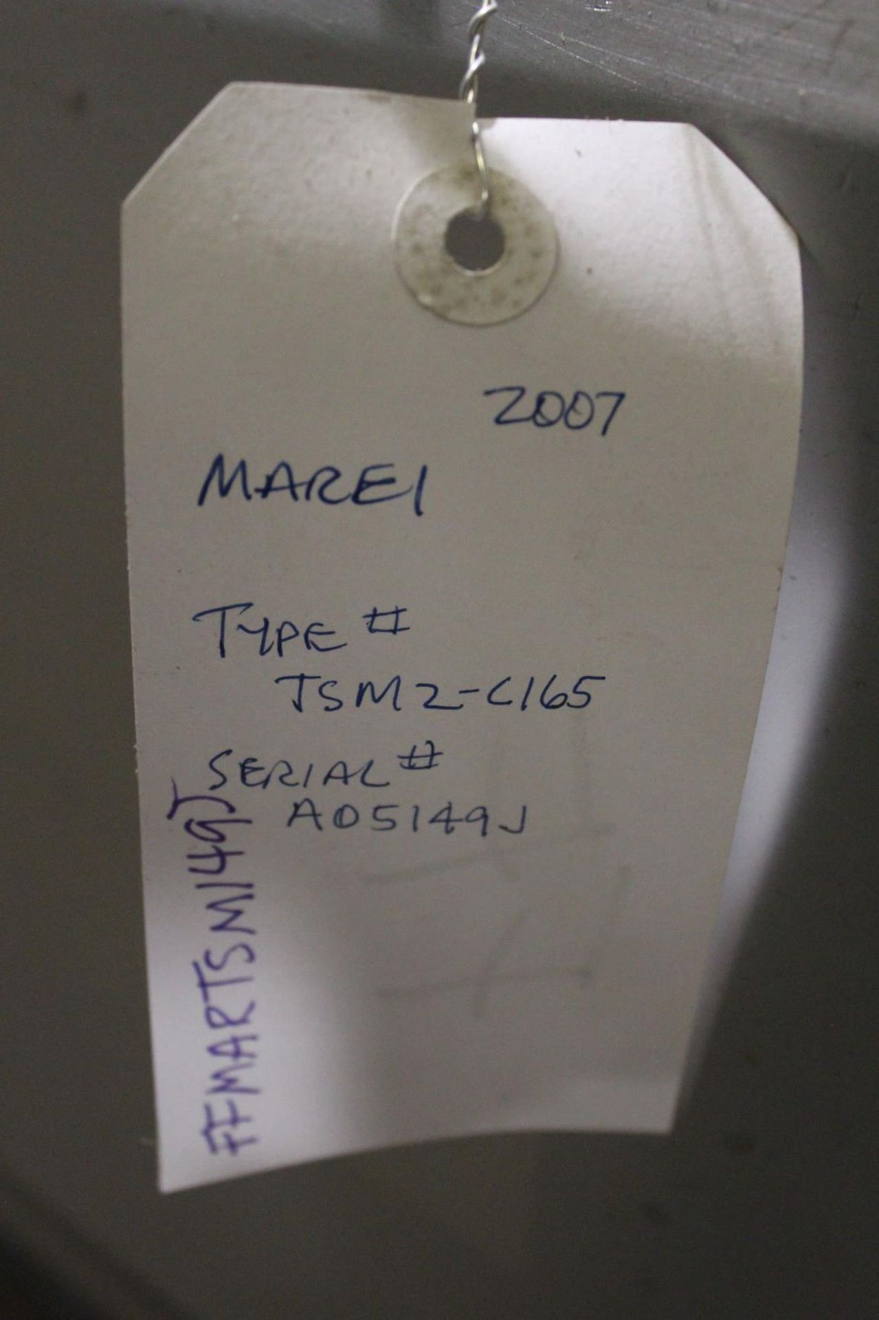 Marel TSM Profiler Slicer, Model# TSM2-C165, Serial# A05149J, Item# ffmartsm149j, Located in: - Image 4 of 4