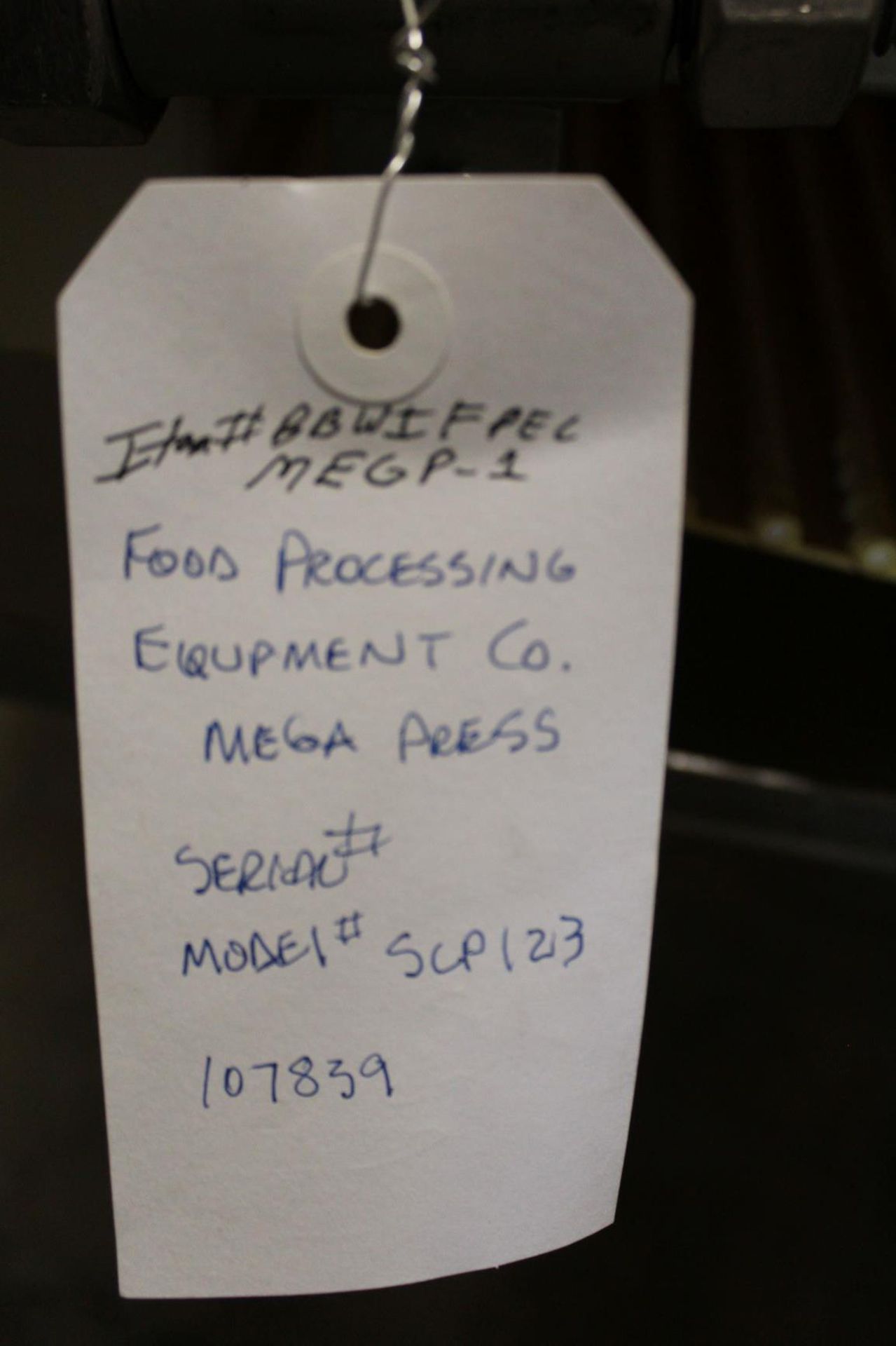 FPEC Mega Press, Model# SCP123, Item# bbwifpecmegp-1, Located in: Cartersville, GA - Image 5 of 5