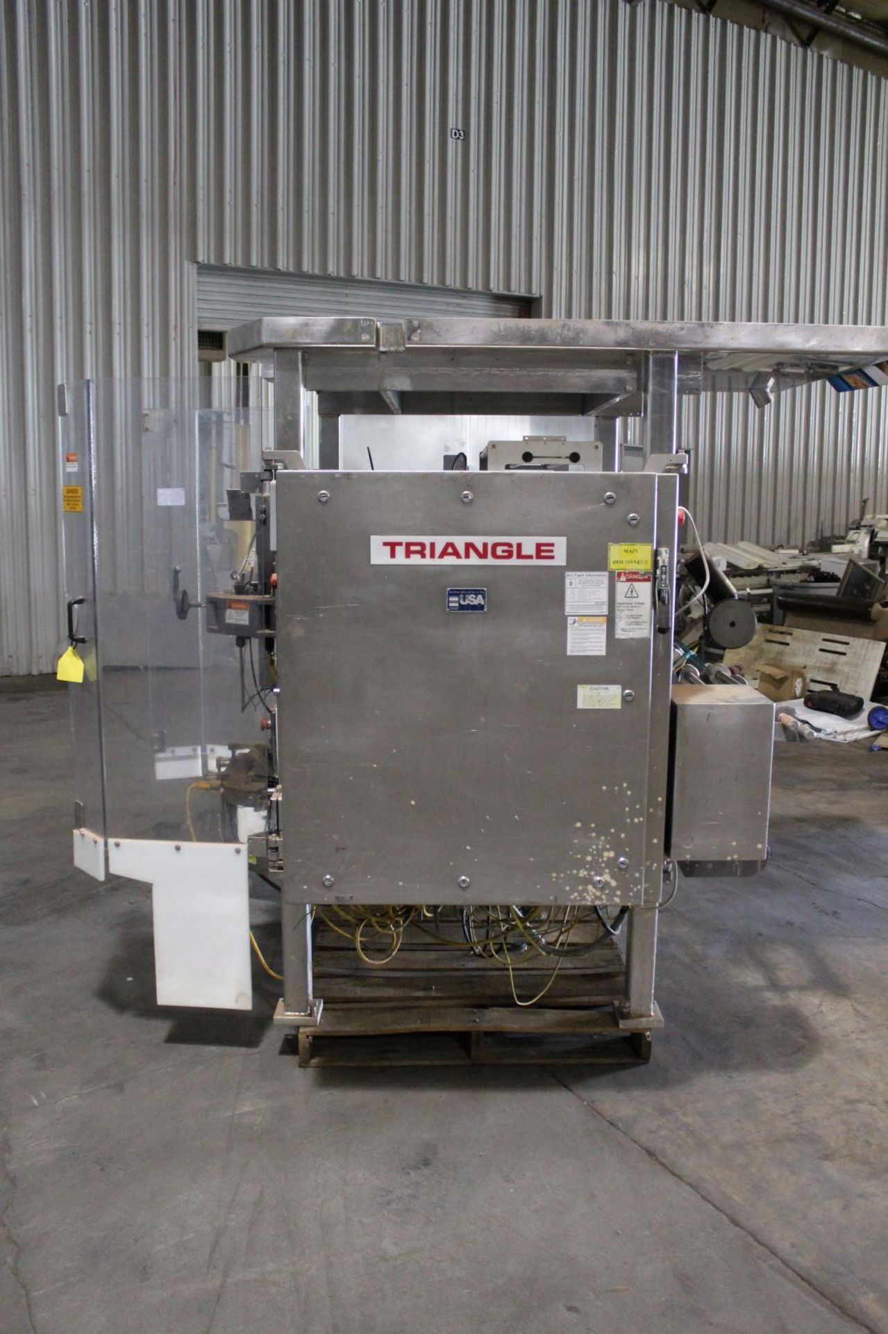 Triangle Form Fill & Seal Bagger, Model# B35PR, Serial# 121188, Item# bbnctriffsb1188, Located in: - Image 3 of 6