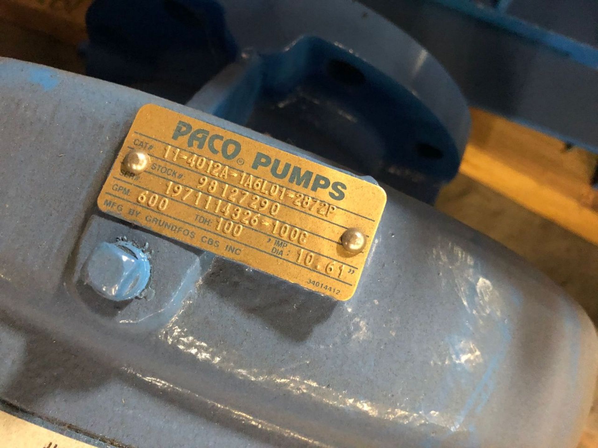 Baldor SuperE 25 HP Motor & Paco Pump - Image 4 of 4