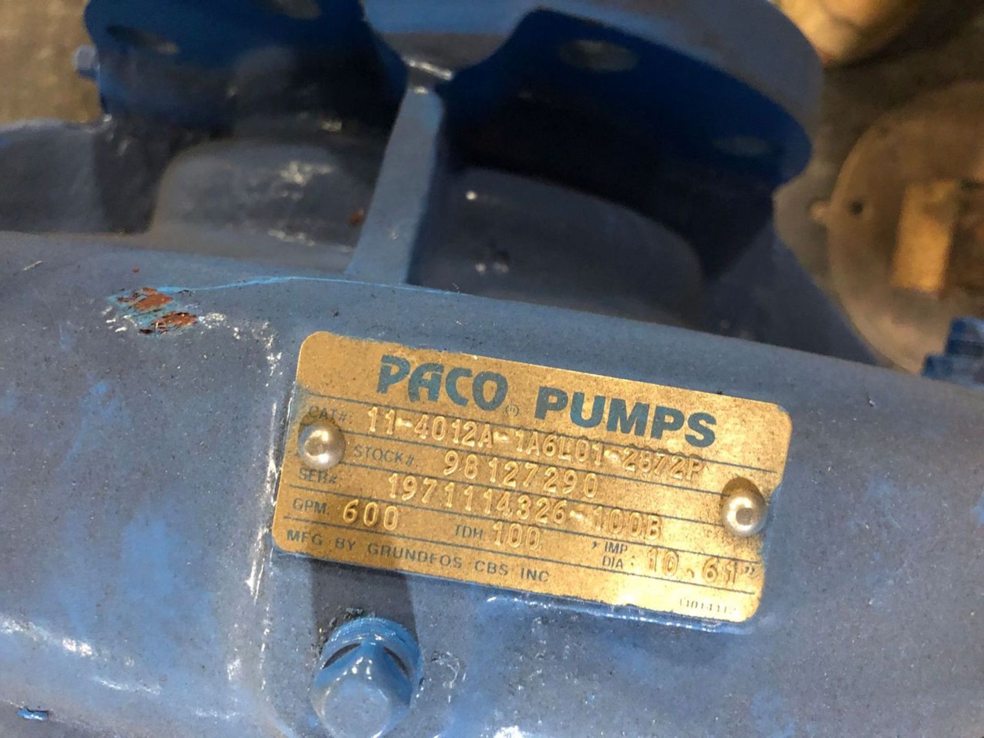 Baldor SuperE 25 HP Motor & Paco Pump - Image 4 of 4