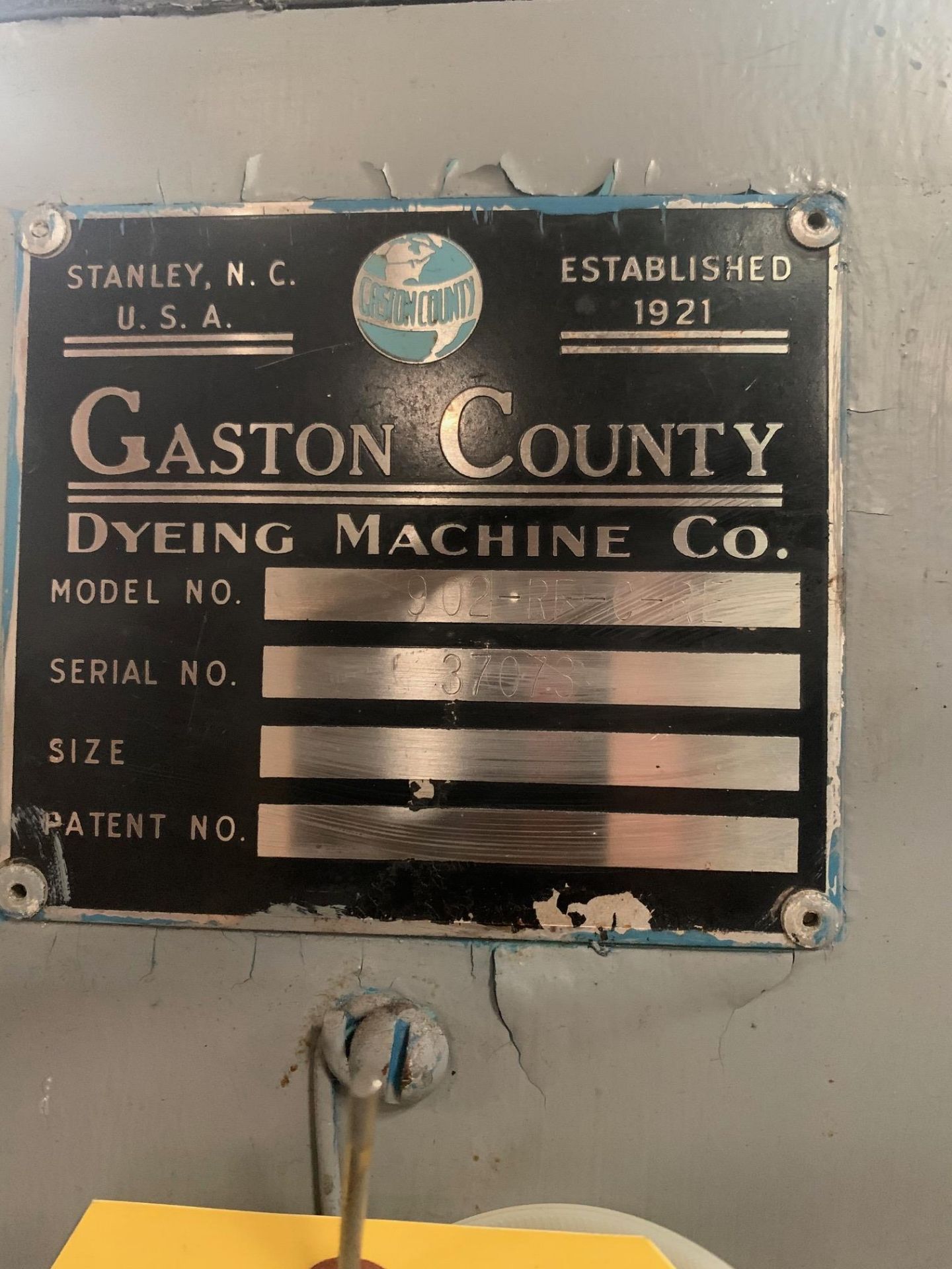 Gaston County Dyeing Machine, Model# 1.4414, Serial# 2.21.89, Working Width 6", 2 HP, 575V, Rigging - Image 2 of 9