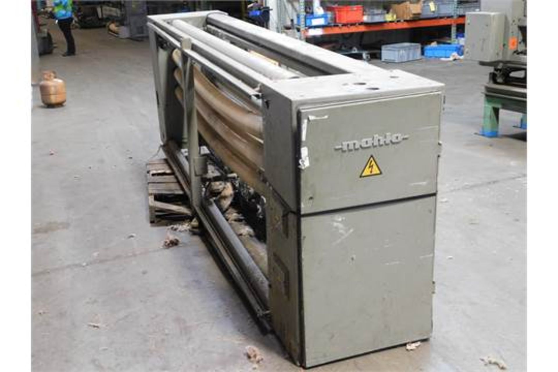 Mahlo System straitening MachineModel No: RFMC-94H, Working Width 104 7/8", Rigging Fee $50 - Image 2 of 4