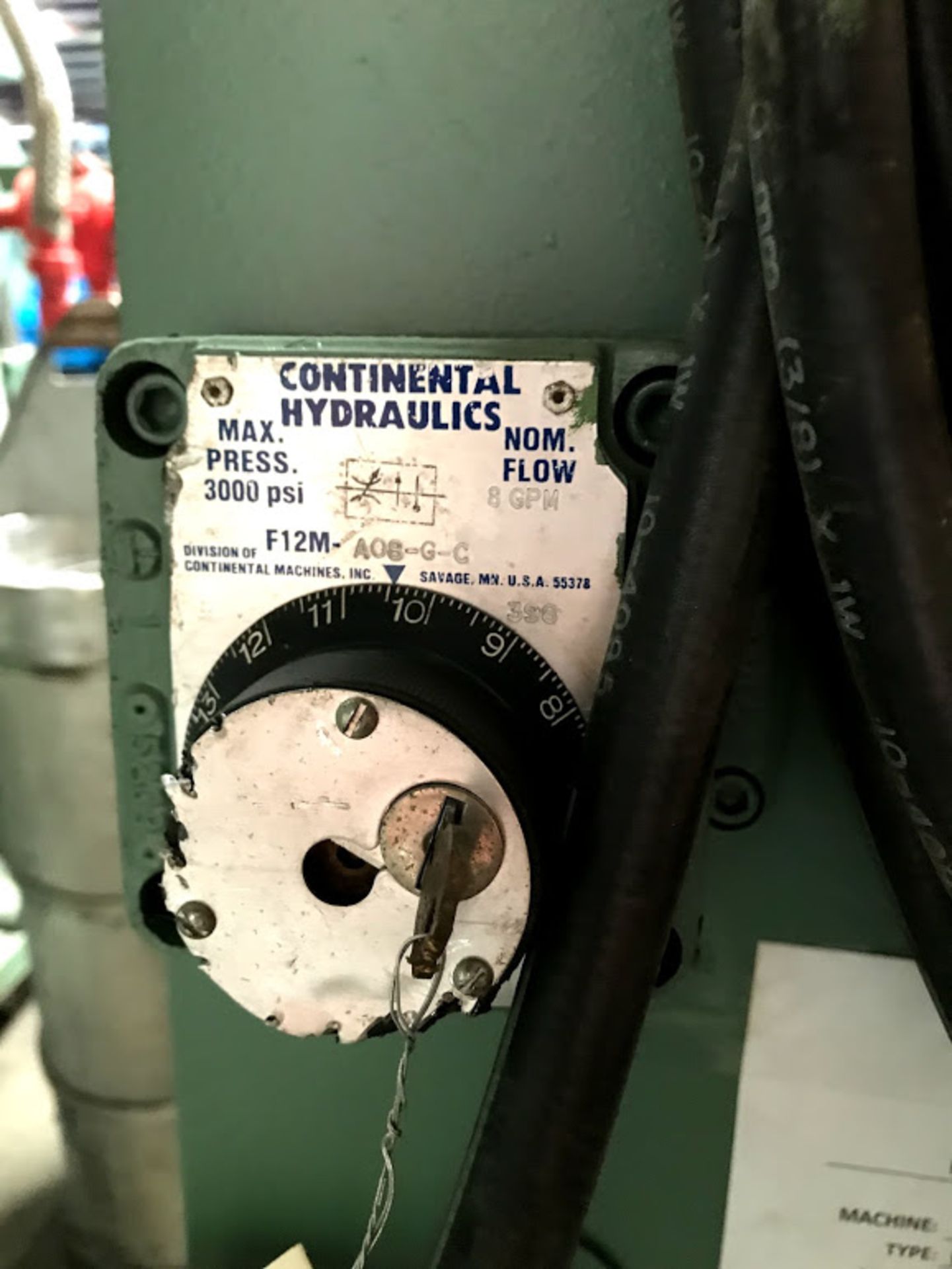 Menzel Hydraulic Pump, Model# SPB, Serial# 02451, 7.5 HP, 208/230/460V, Rigging Fee $50 - Image 8 of 11
