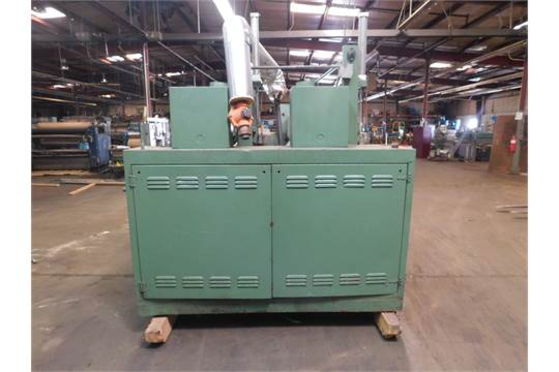 S.M.W  Polishing Machine, Ser # W1086, 2 HP, 180 Volts, Working Width 71", Good Condition, Rigging - Image 2 of 3