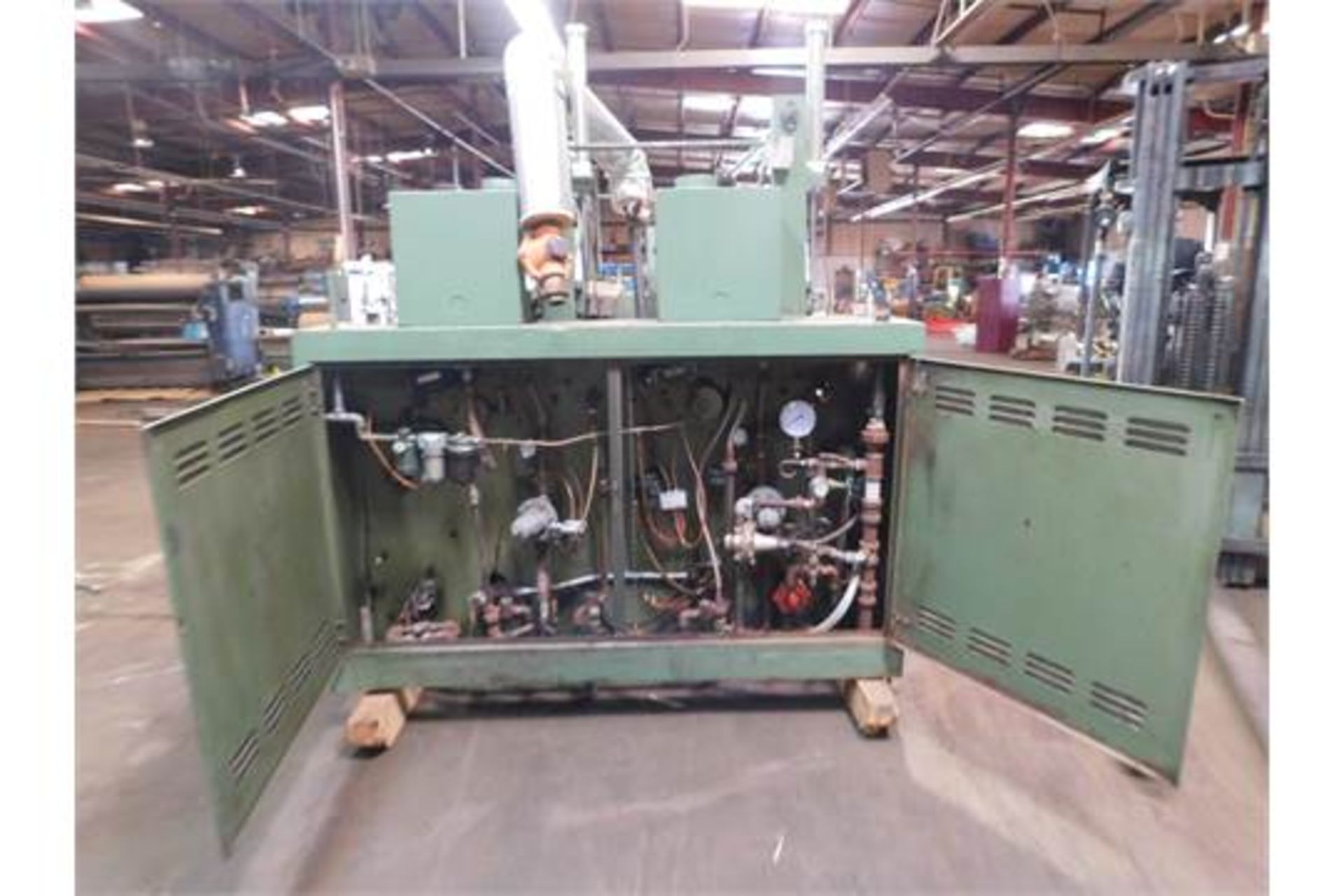 S.M.W  Polishing Machine, Ser # W1086, 2 HP, 180 Volts, Working Width 71", Good Condition, Rigging - Image 3 of 3