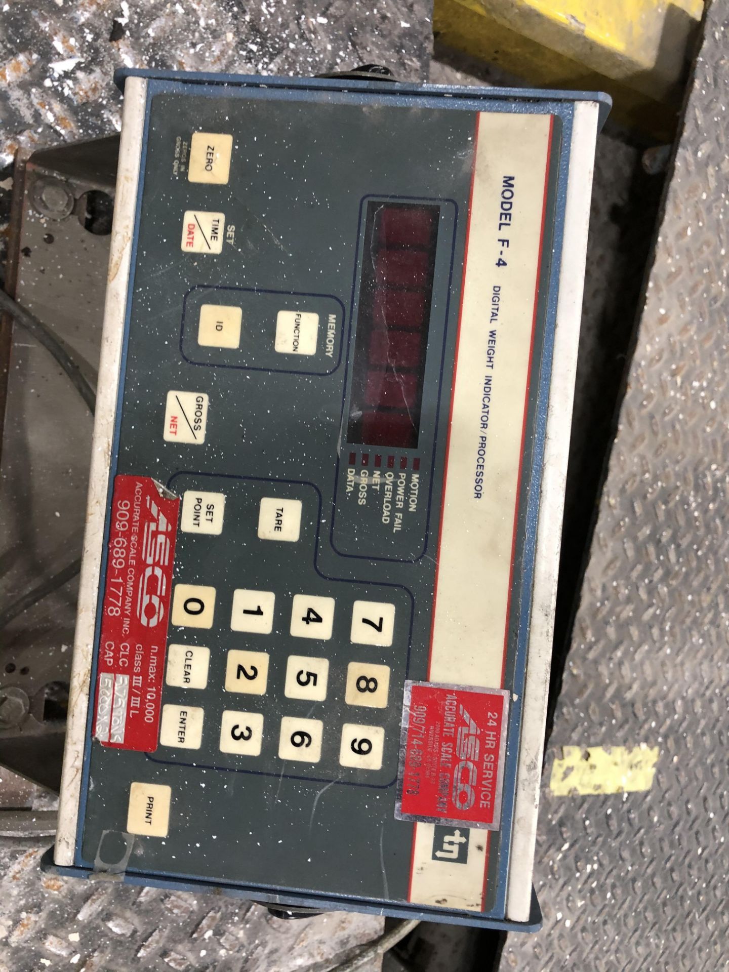 Floor Scale w/ Digital Readout, Rigging/ Loading Fee: $25 - Image 4 of 4