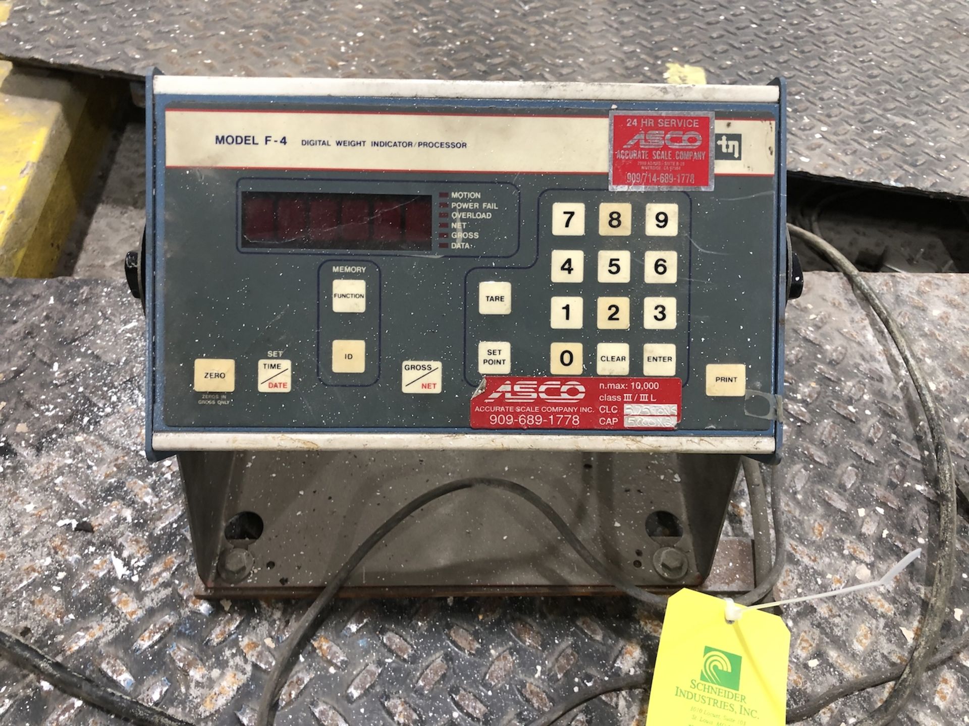 Floor Scale w/ Digital Readout, Rigging/ Loading Fee: $25 - Image 2 of 4