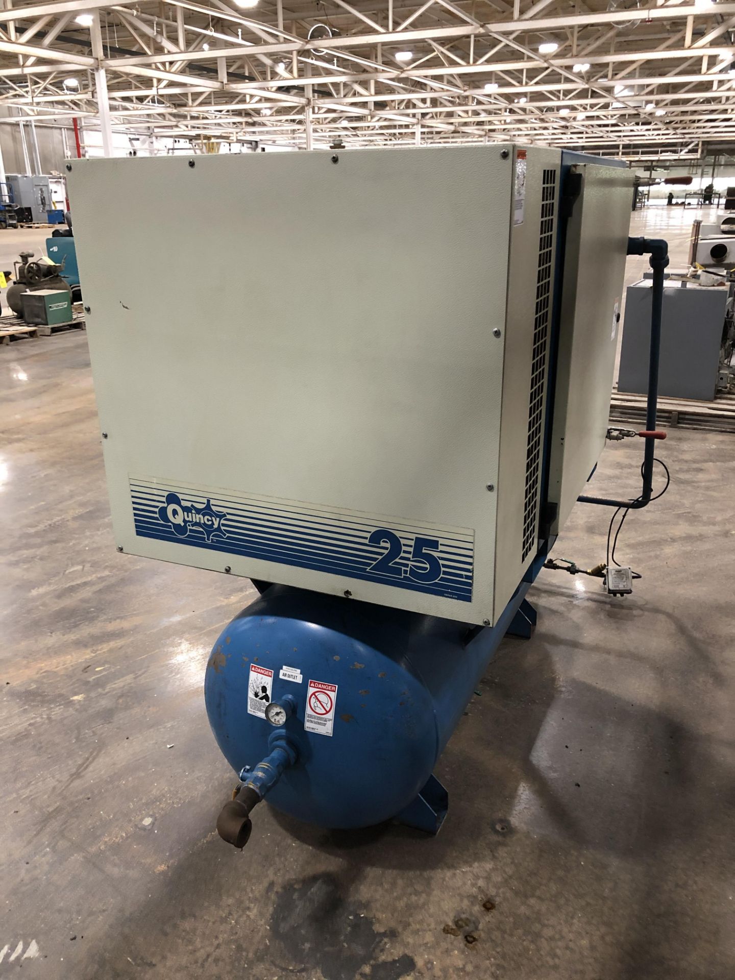 Quincy Air Compressor, 64,028.2 Hours, Rigging/ Loading Fee: $100 - Image 5 of 6