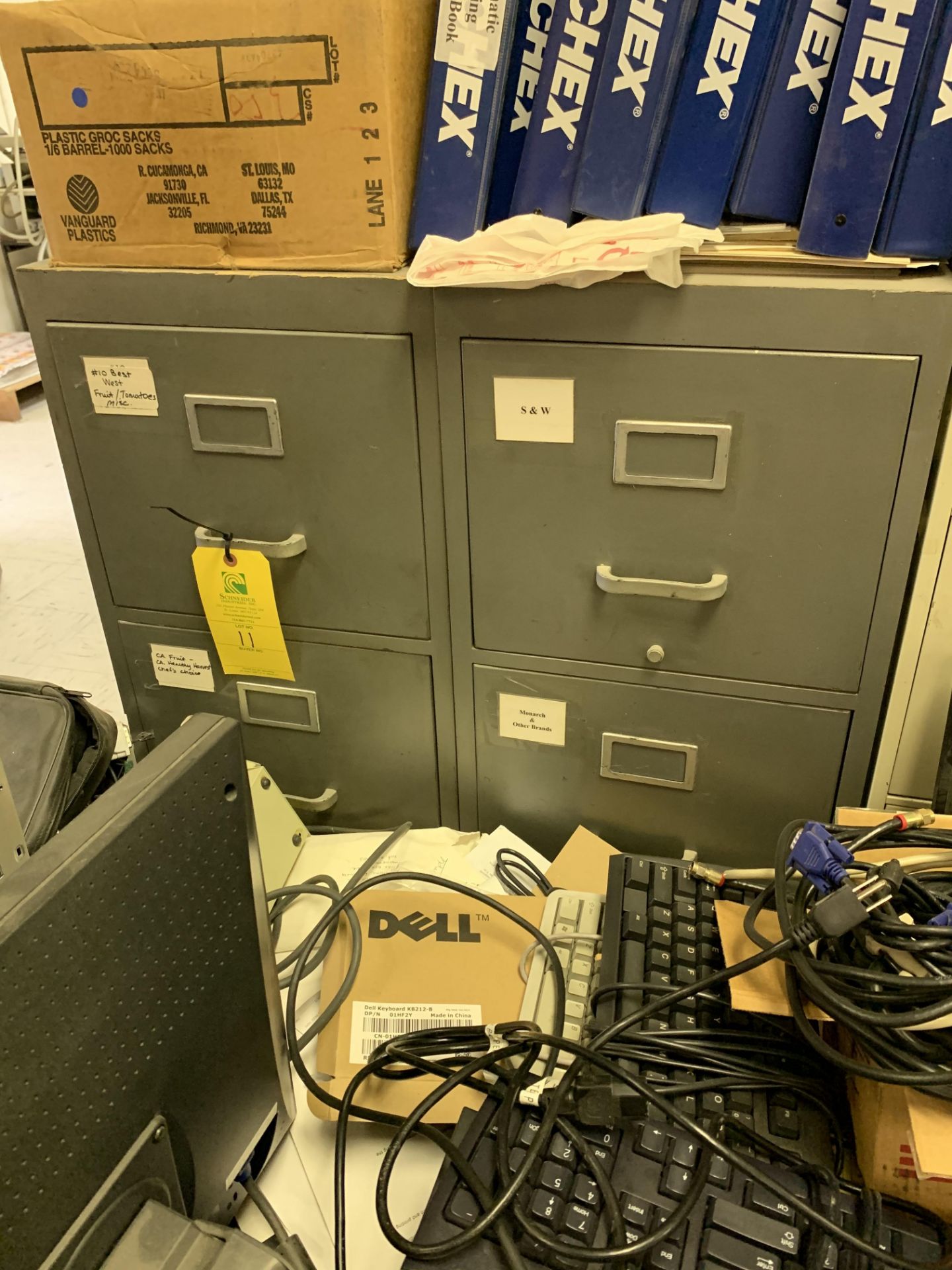 Lot of 2 File Cabinets