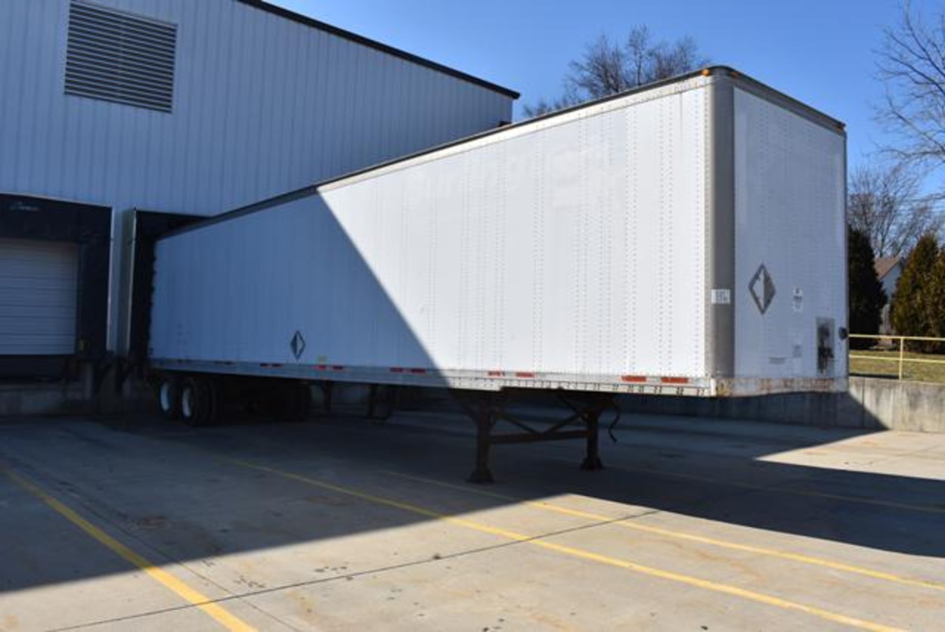 1994 Wabash 48' Van Trailer, Tandem Axle, SR, Swing Doors, VIN #IJJV482UXRL228275, Loading Fee: $50