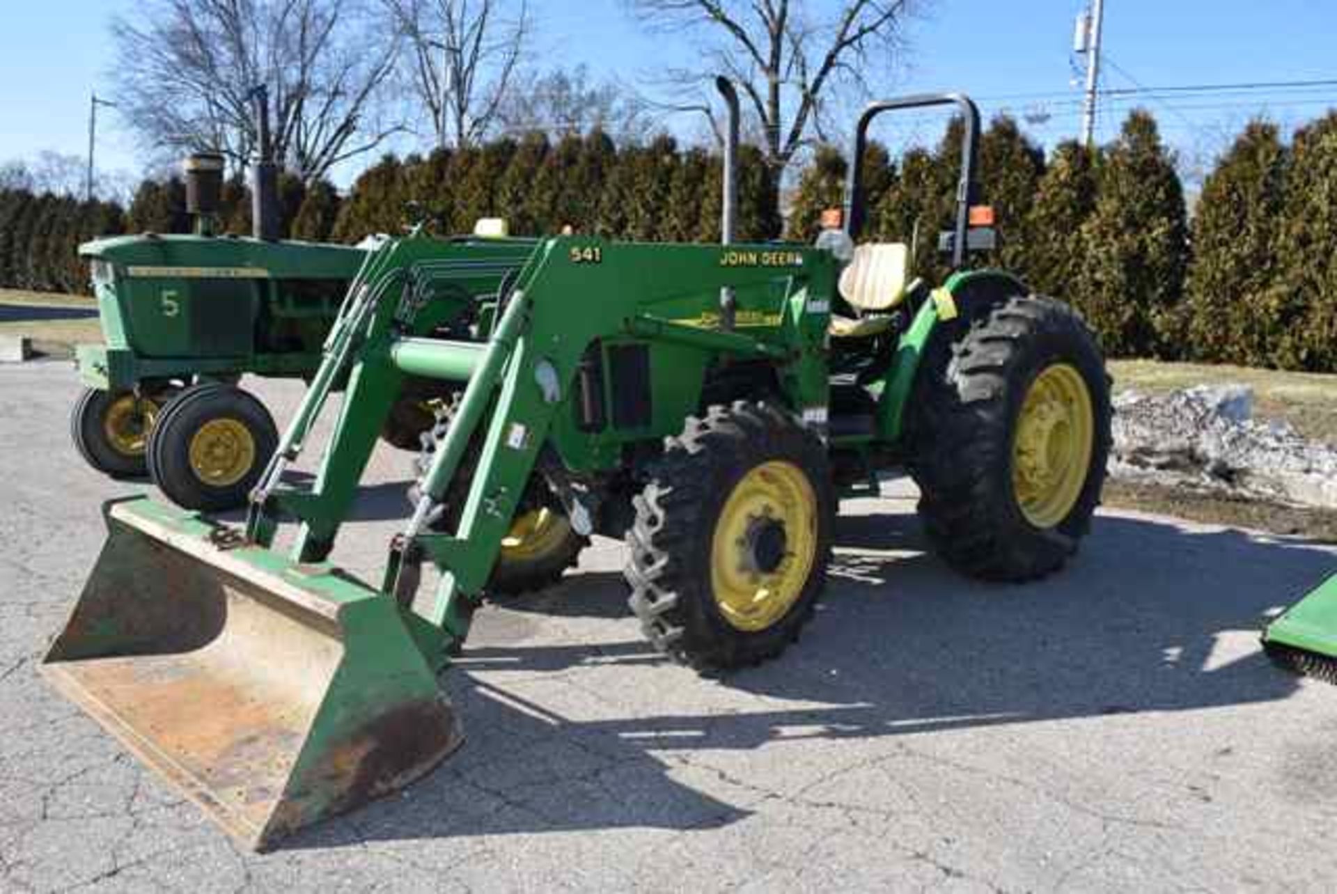 John Deere Model 5320 diesel utility tractor w/541 loader, 4-wheel drive, SyncShuttle