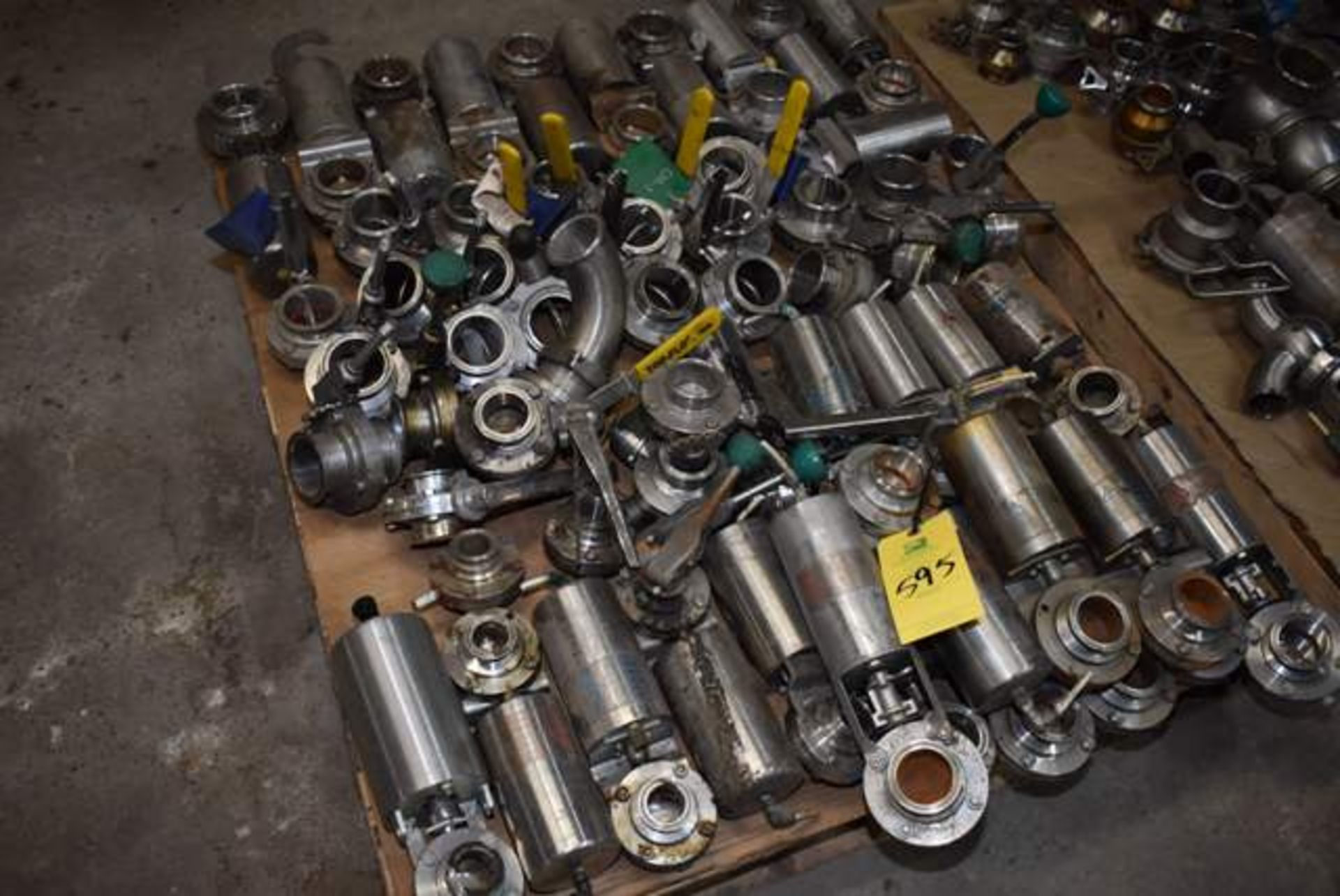 APV SS Valves, Assorted, Loading Fee: $50