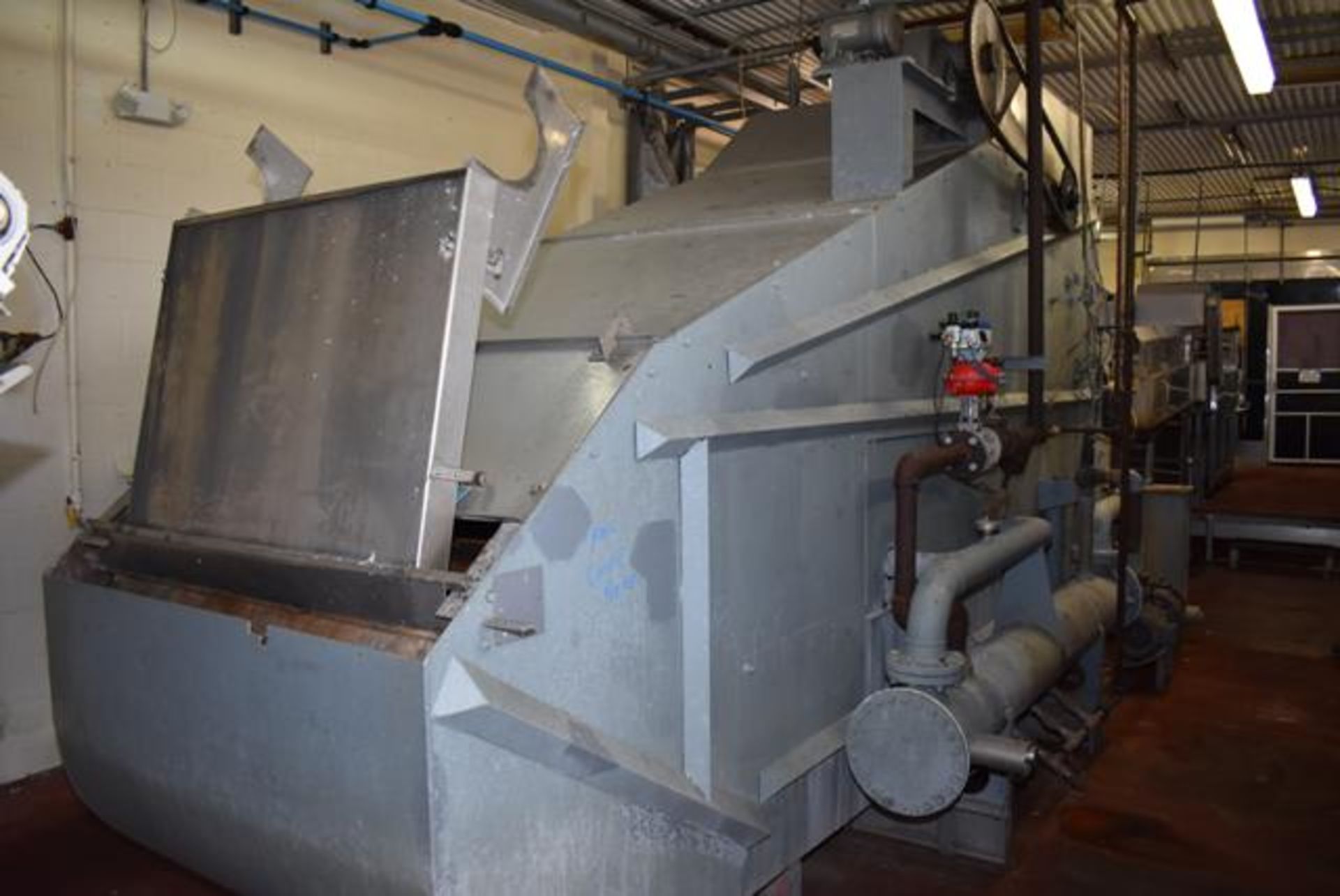 FMC 30 Ton Capacity Mild Steel Caustic Tomato Peeler, S/N 7011 2404 Extended 4’, Loading Fee: $1500 - Image 3 of 4