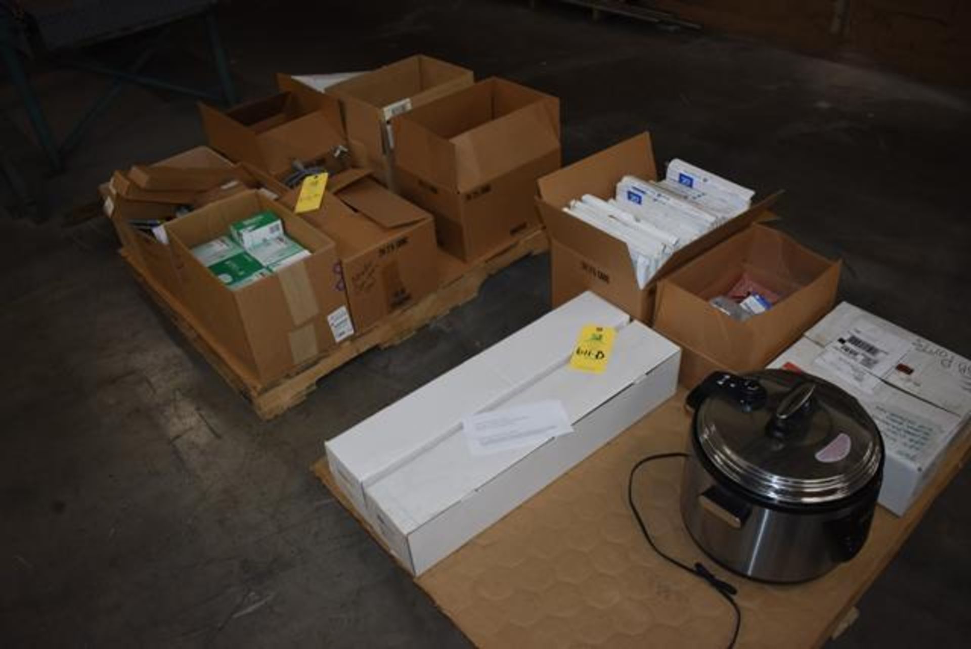 (2) Pallets Plant Support - Pressure Cooker, Thermometers, Meters, Loading Fee: $50