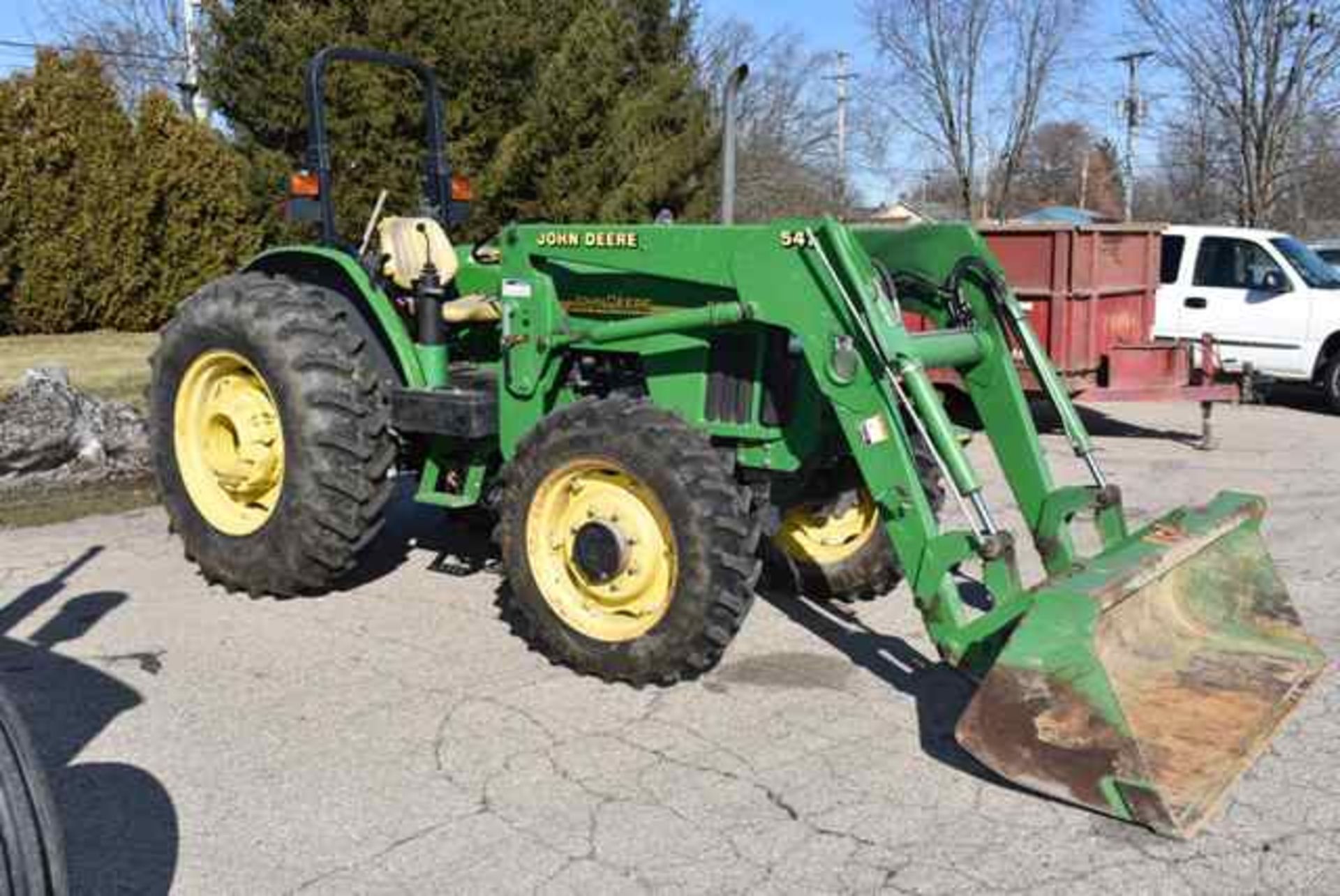 John Deere Model 5320 diesel utility tractor w/541 loader, 4-wheel drive, SyncShuttle - Image 2 of 3