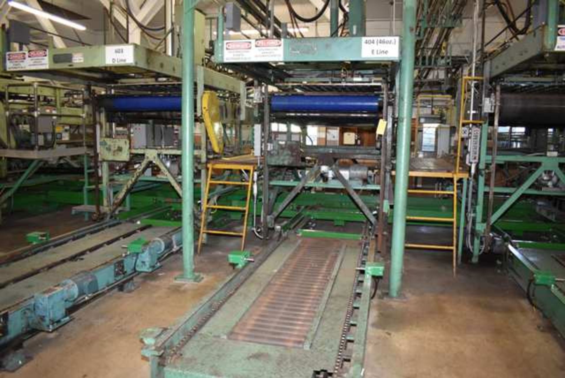 Filper Model 62000 Can Palletizer, S/N 600470, Set: 404 x 700, Loading Fee: $1500