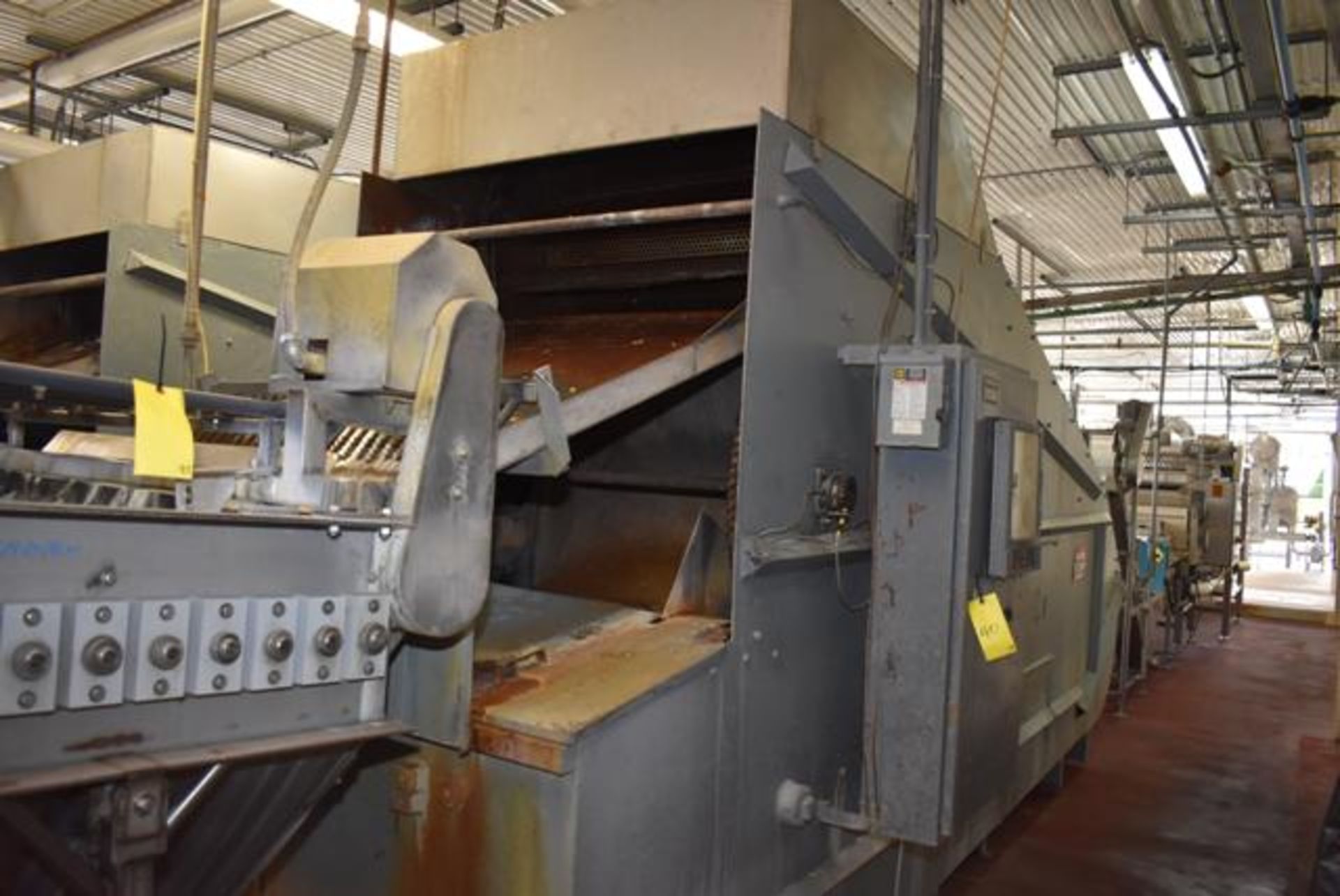 FMC 30 Ton Capacity Mild Steel Caustic Tomato Peeler, S/N 7011 2404 Extended 4’, Loading Fee: $1500