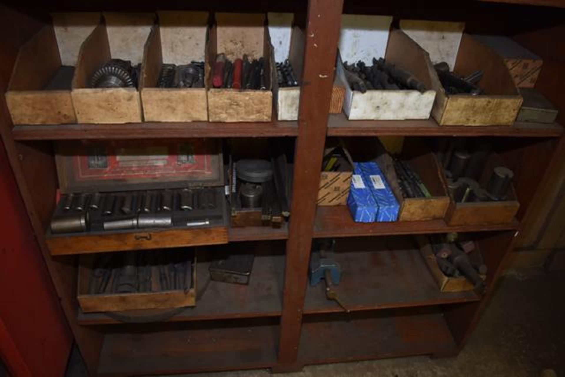 Cabinet w/Contents - Broaches, Assorted Drills, Loading Fee: $50 - Image 3 of 3