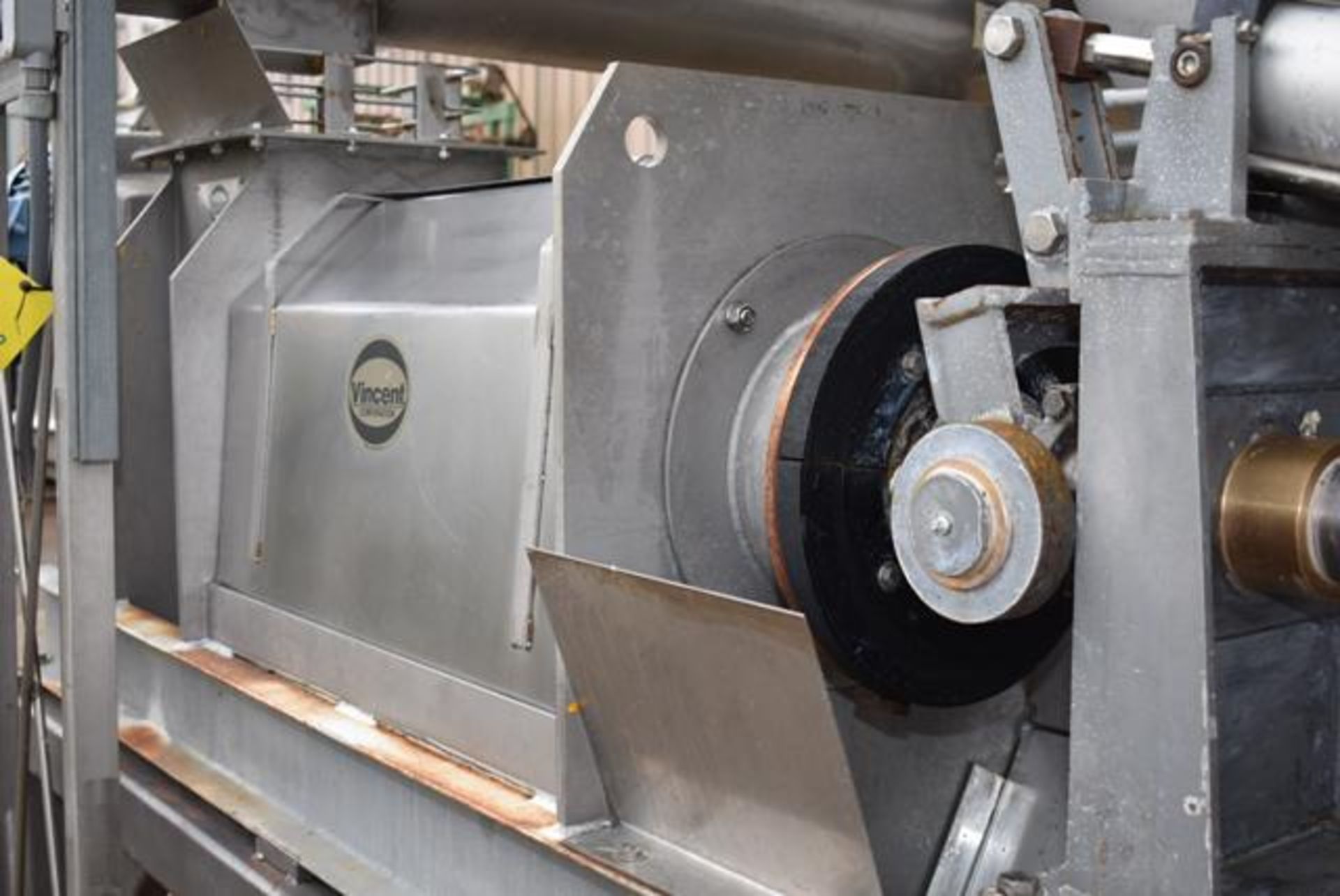 Vincent Model PL-10 Screw Press, S/N 1106 3-C, New 2011, Loading Fee: $550 - Image 3 of 5