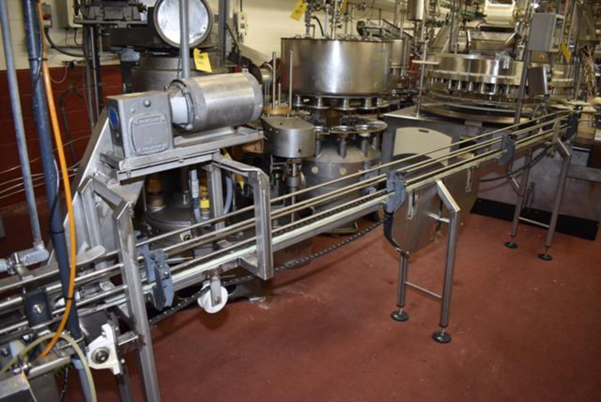 Motorized Stainless Steel Can Conveyor, 12' Length, Loading Fee: $150 - Image 2 of 2