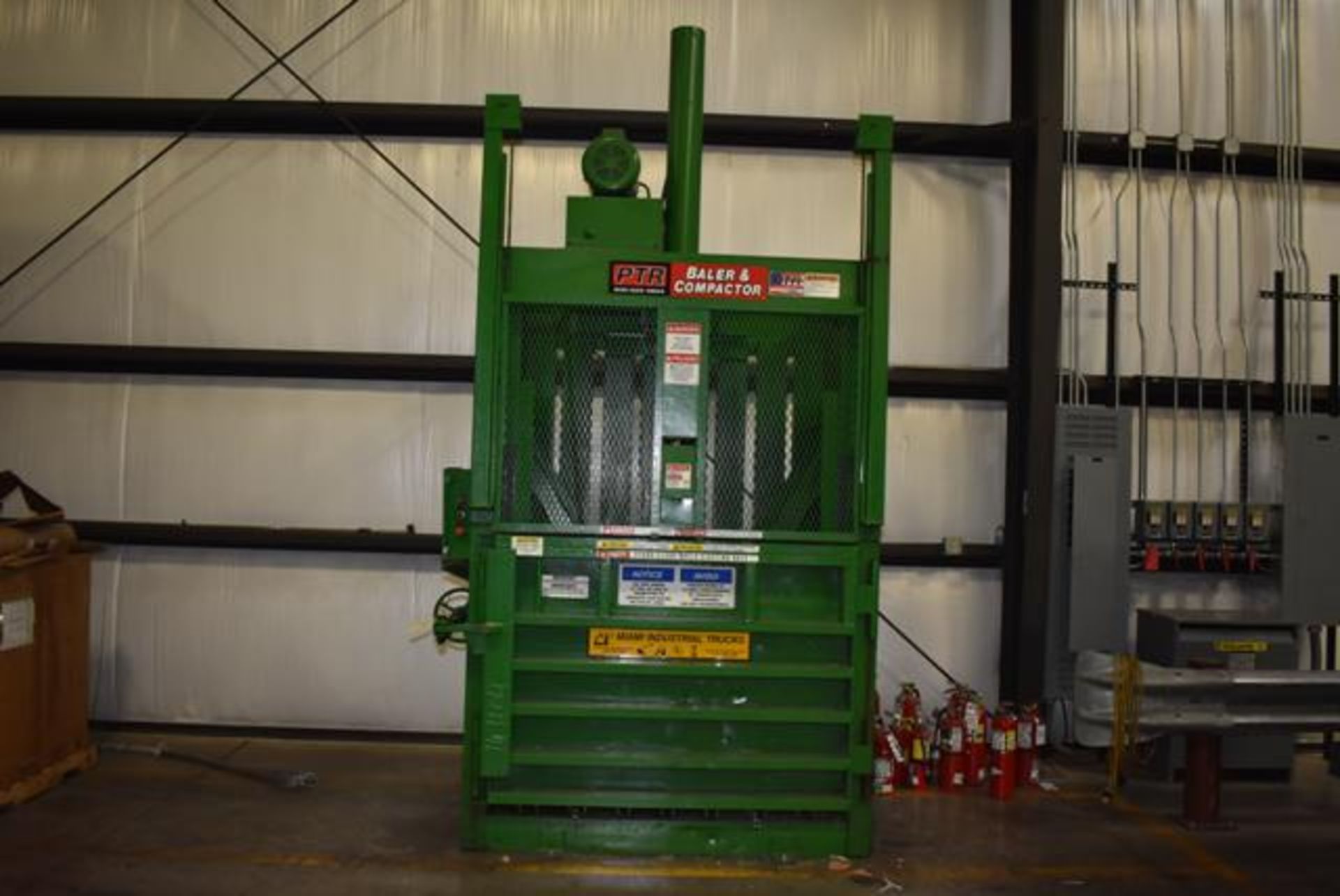 ( Late Delivery Item Expected Availability Mid May) PTR Baler Model #S-400, Approx. 10 HP Motor - Image 3 of 3