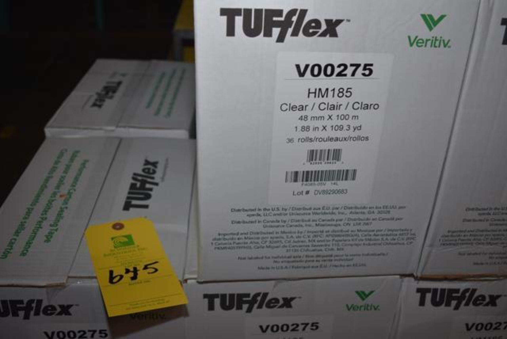 (16) Boxes Tufflex Tape, Loading Fee: $25 - Image 2 of 2