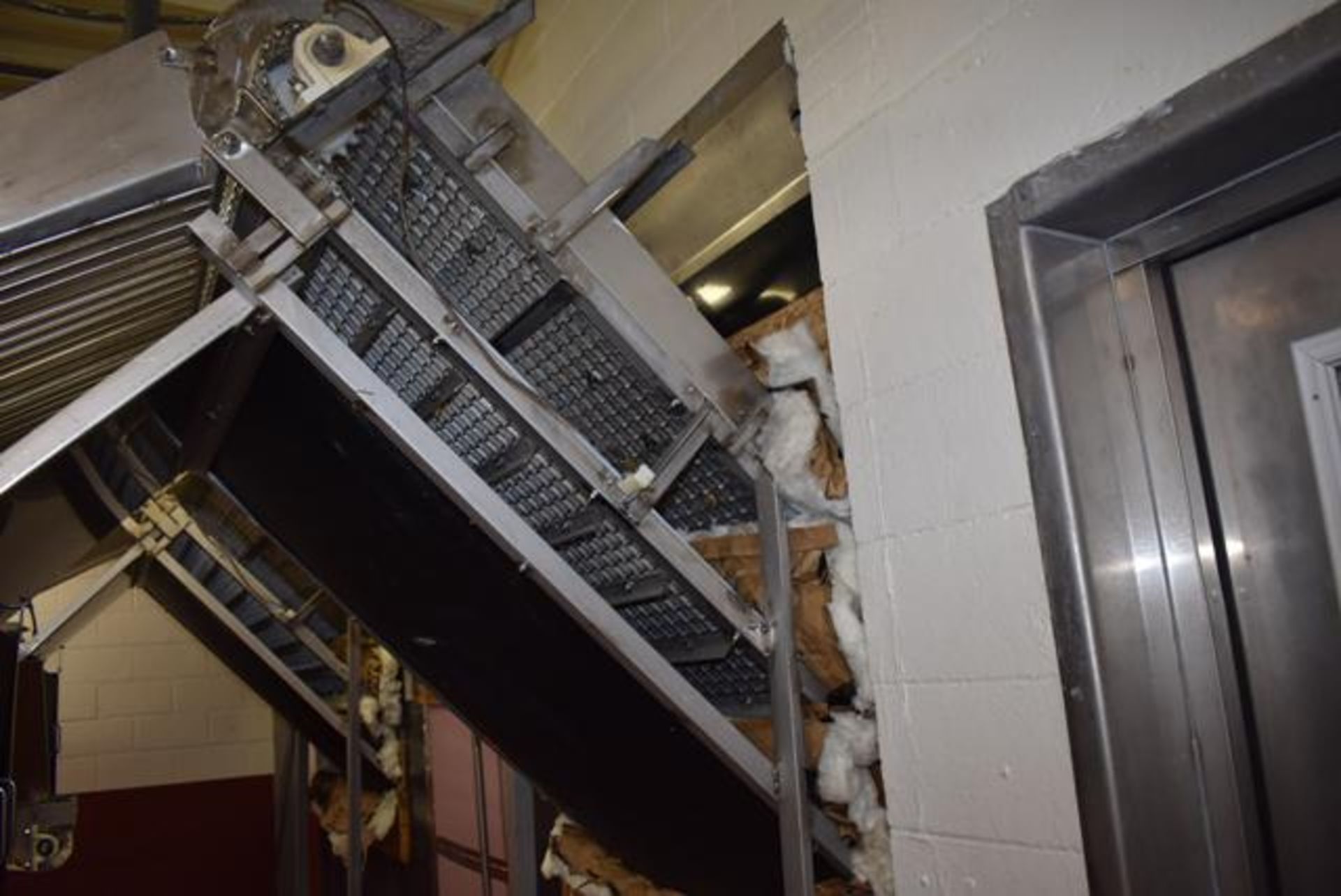 Stainless Steel Incline Conveyor, 40" Wide, SS Belt, Loading Fee: $1500 - Image 4 of 4