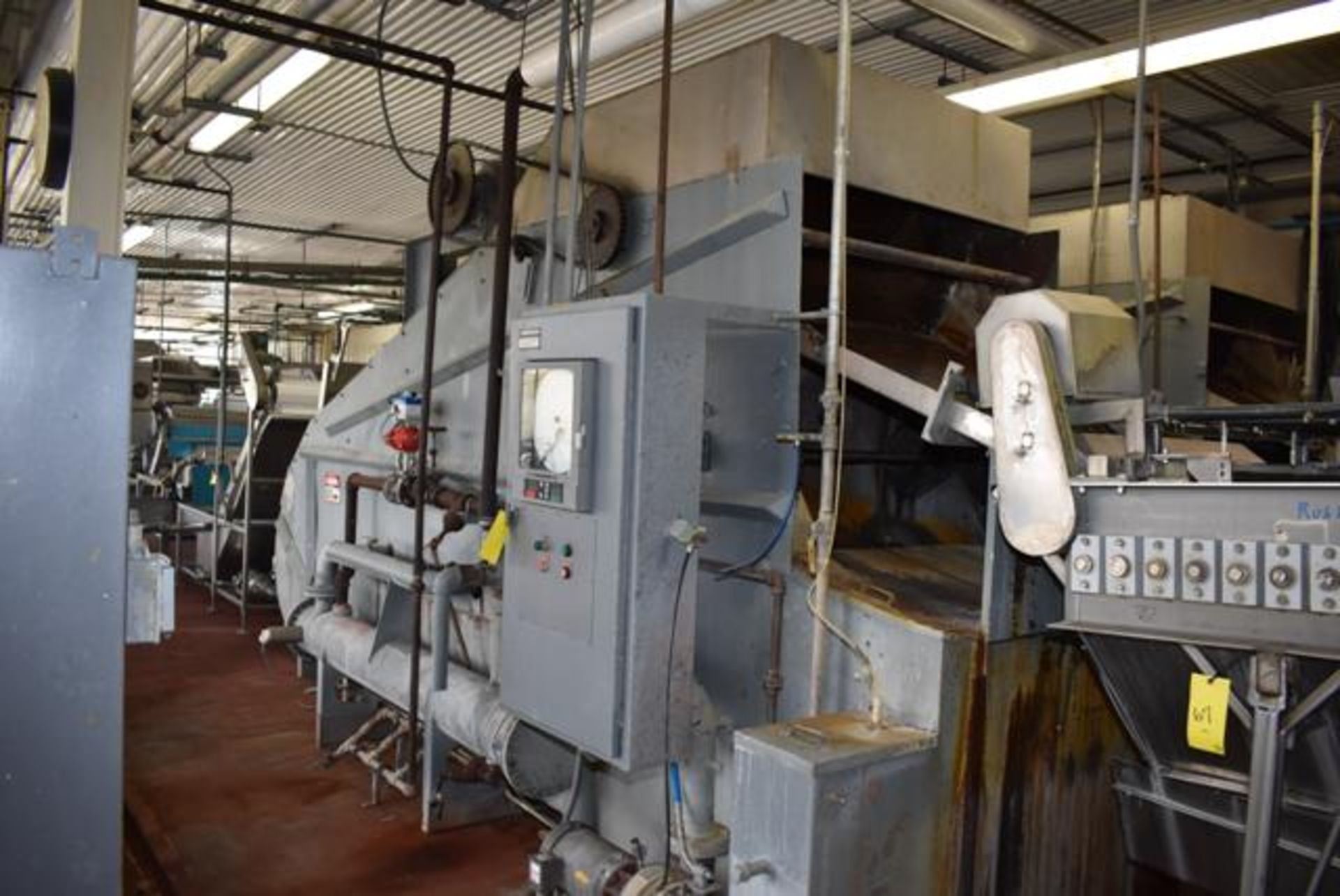 FMC 30 Ton Capacity Mild Steel Caustic Tomato Peeler, S/N 6146 1063 Extended 4’, Loading Fee: $1500 - Image 2 of 4