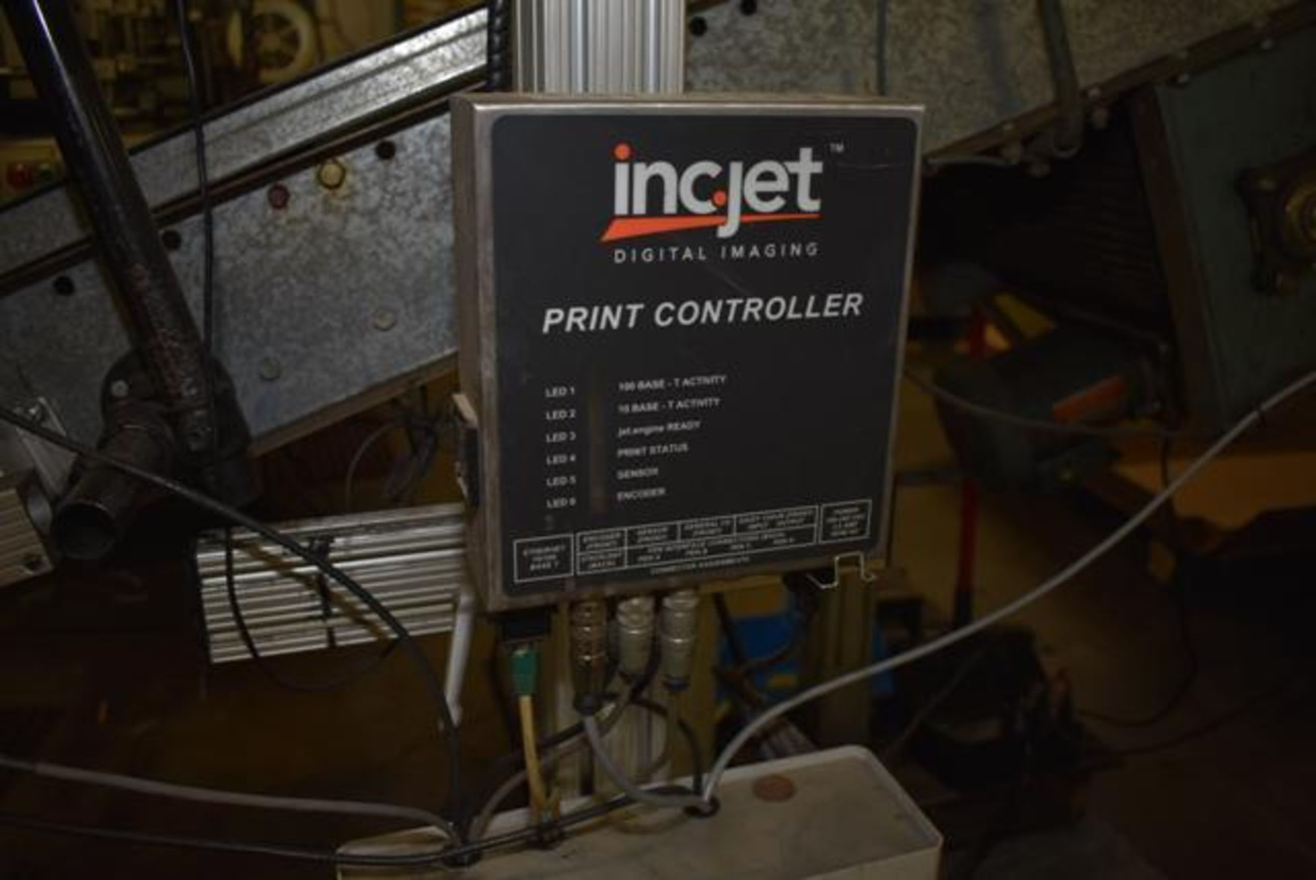 ( Late Delivery Item Expected Availability Mid May) INC-JET Bar Code Printer, (2) Print Heads - Image 2 of 3