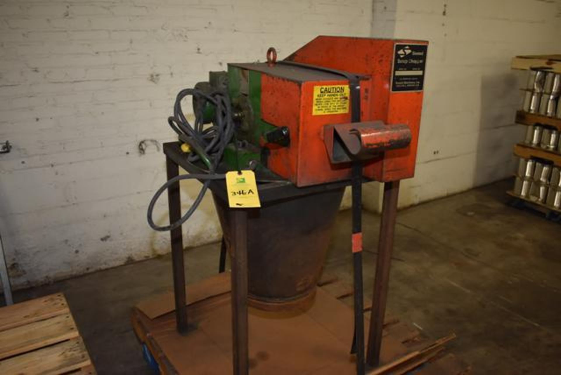 ( Late Delivery Item Expected Availability Mid May) Sweed Model#400AC Quad Scrap Chopper, S/N 13498