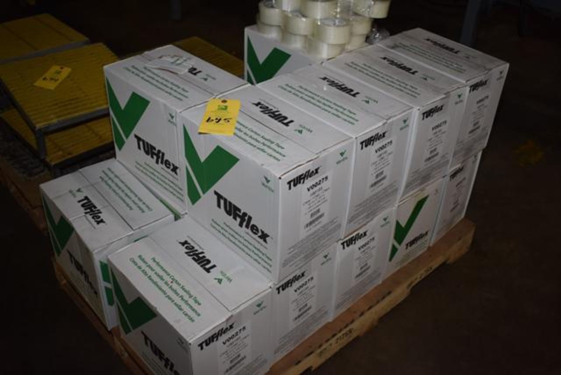 (16) Boxes Tufflex Tape, Loading Fee: $25