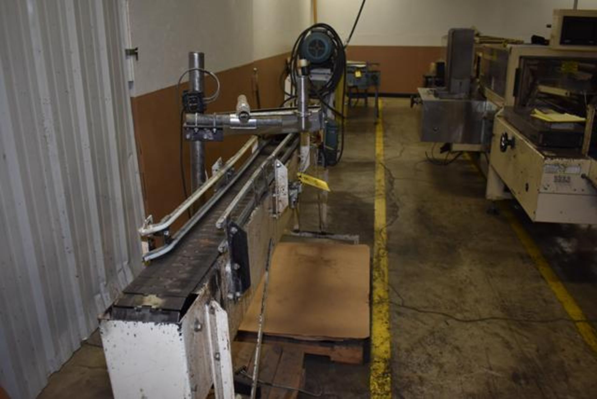 ( Late Delivery Item Expected Availability Mid May) Motorized Steel Belt Conveyor, 9' Length x 4" Wi - Image 2 of 3