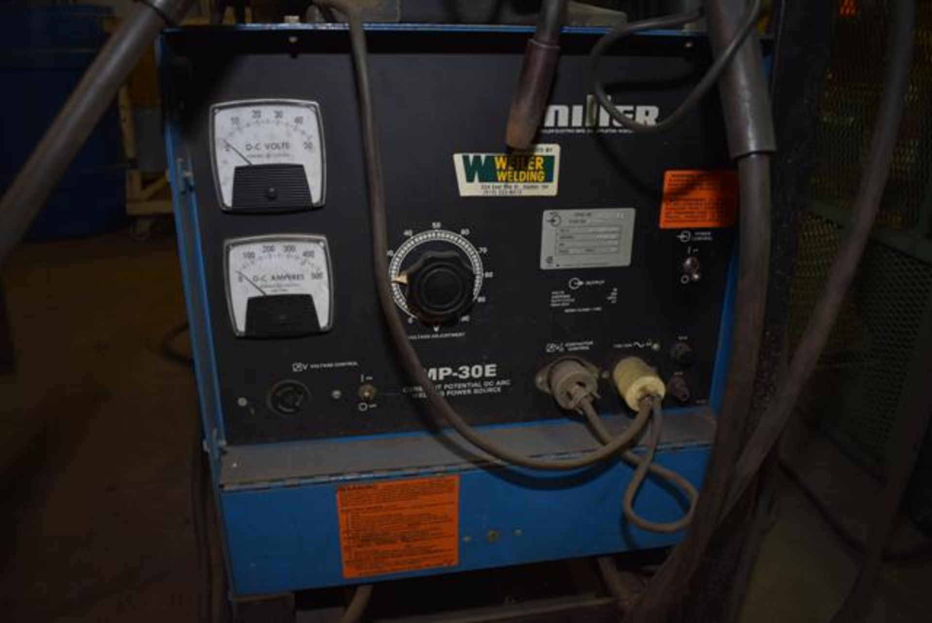 Miller Stock #901500 Model MP-30E Welder w/Wire Feeder, Does Not Include Tank, Loading Fee: $50 - Image 2 of 2