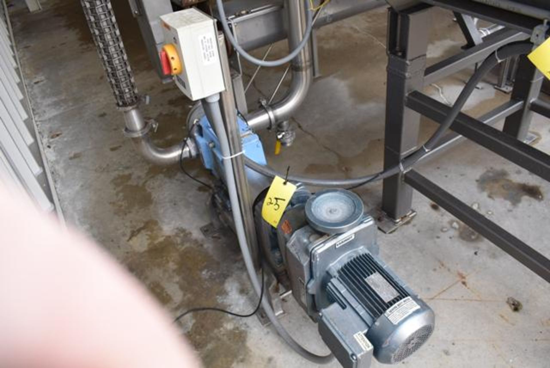 Waukesha Model 130 Pump, S/N 421692, Equipped with SEW 5HP Drive, Loading Fee: $125 - Image 3 of 3