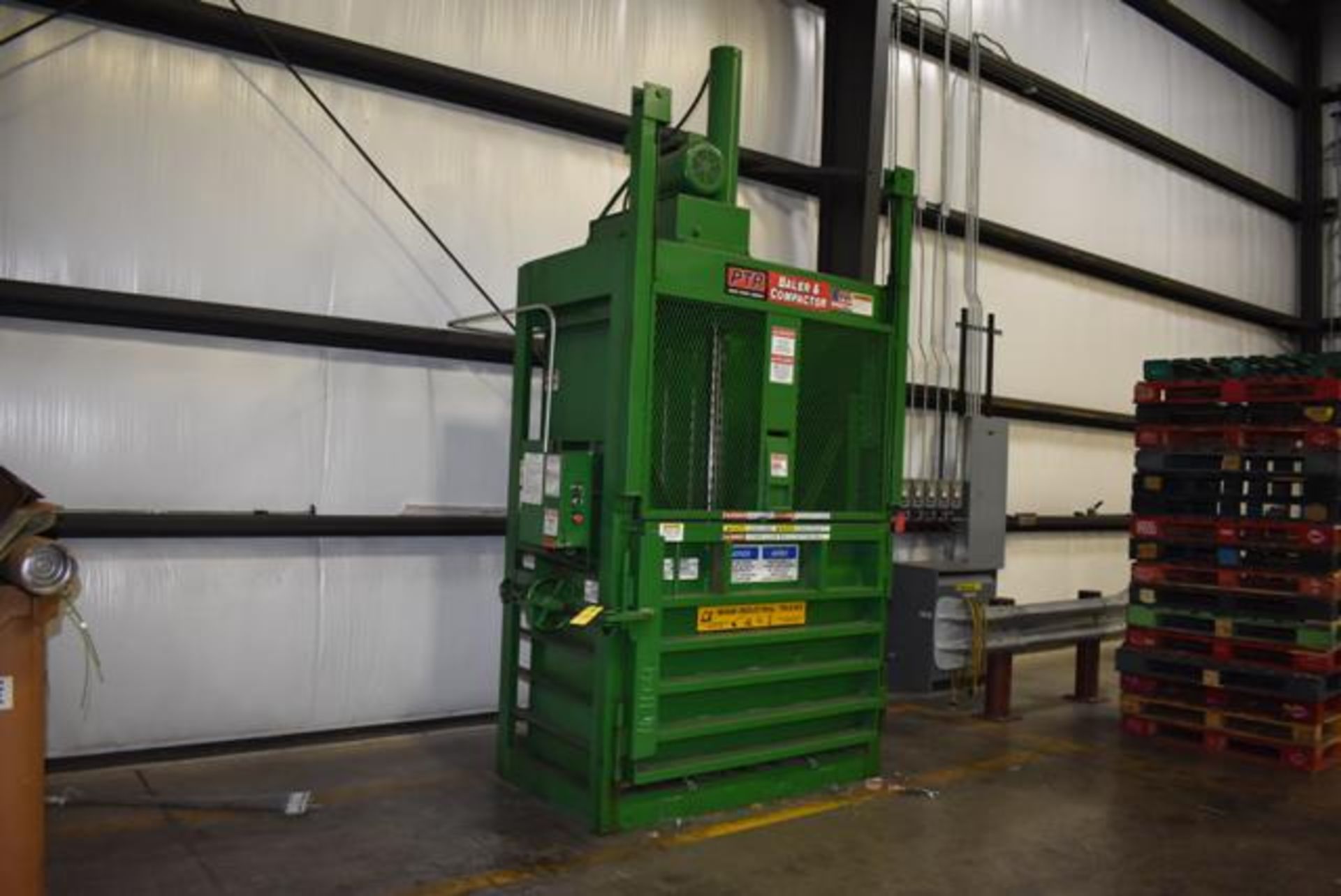 ( Late Delivery Item Expected Availability Mid May) PTR Baler Model #S-400, Approx. 10 HP Motor