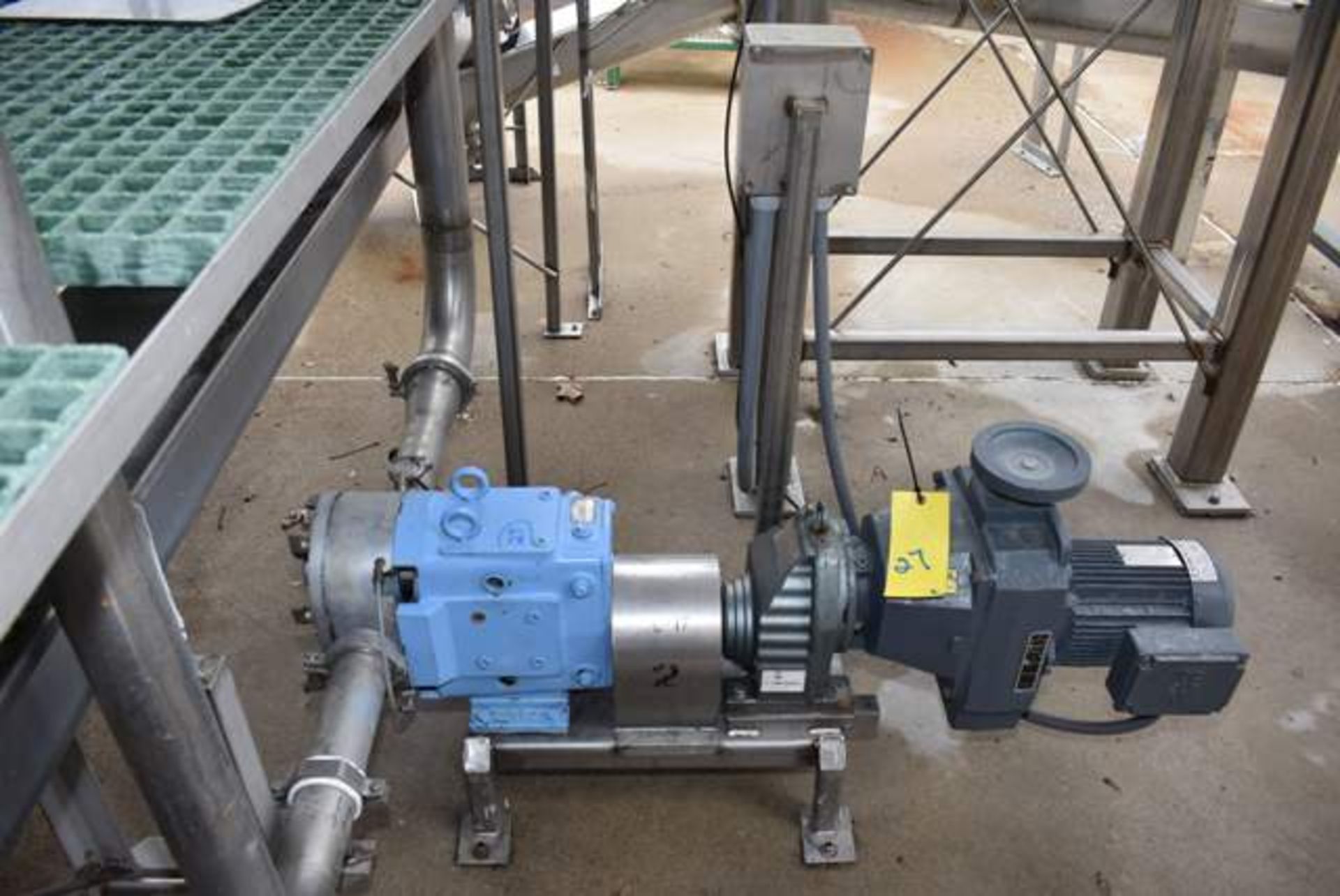 Waukesha Model 130 Pump, S/N 1605002, Equipped with SEW Drive, Loading Fee: $125 - Image 2 of 3