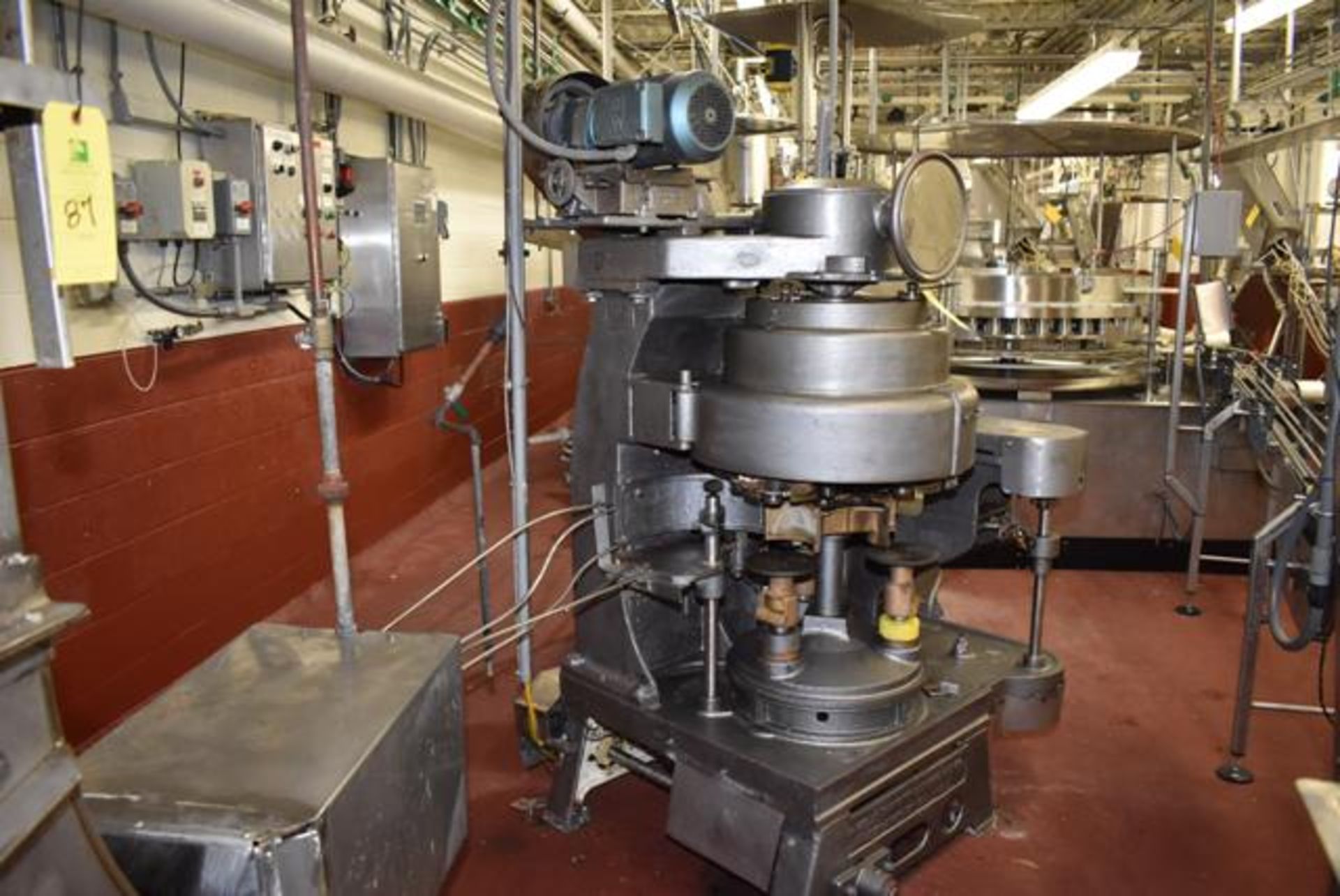 Angelus Model 59-P Steam Flow, Disc Feed Seamer, 603 x 700, Loading Fee: $750 - Image 3 of 3