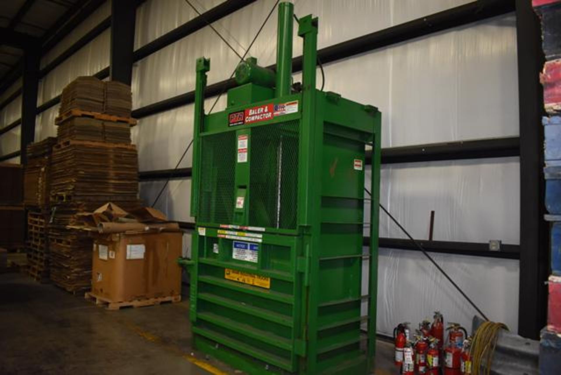 ( Late Delivery Item Expected Availability Mid May) PTR Baler Model #S-400, Approx. 10 HP Motor - Image 2 of 3