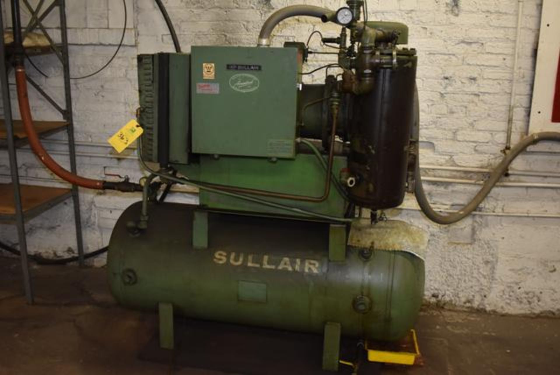 ( Late Delivery Item Expected Availability Mid May) Sullair Model #10-25H, S/n 8002DLF, Rotary Screw