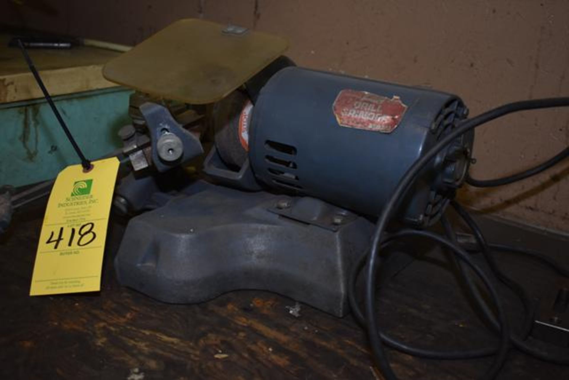 Lisle Drill Grinder, Fractional HP Motor, Loading Fee: $15