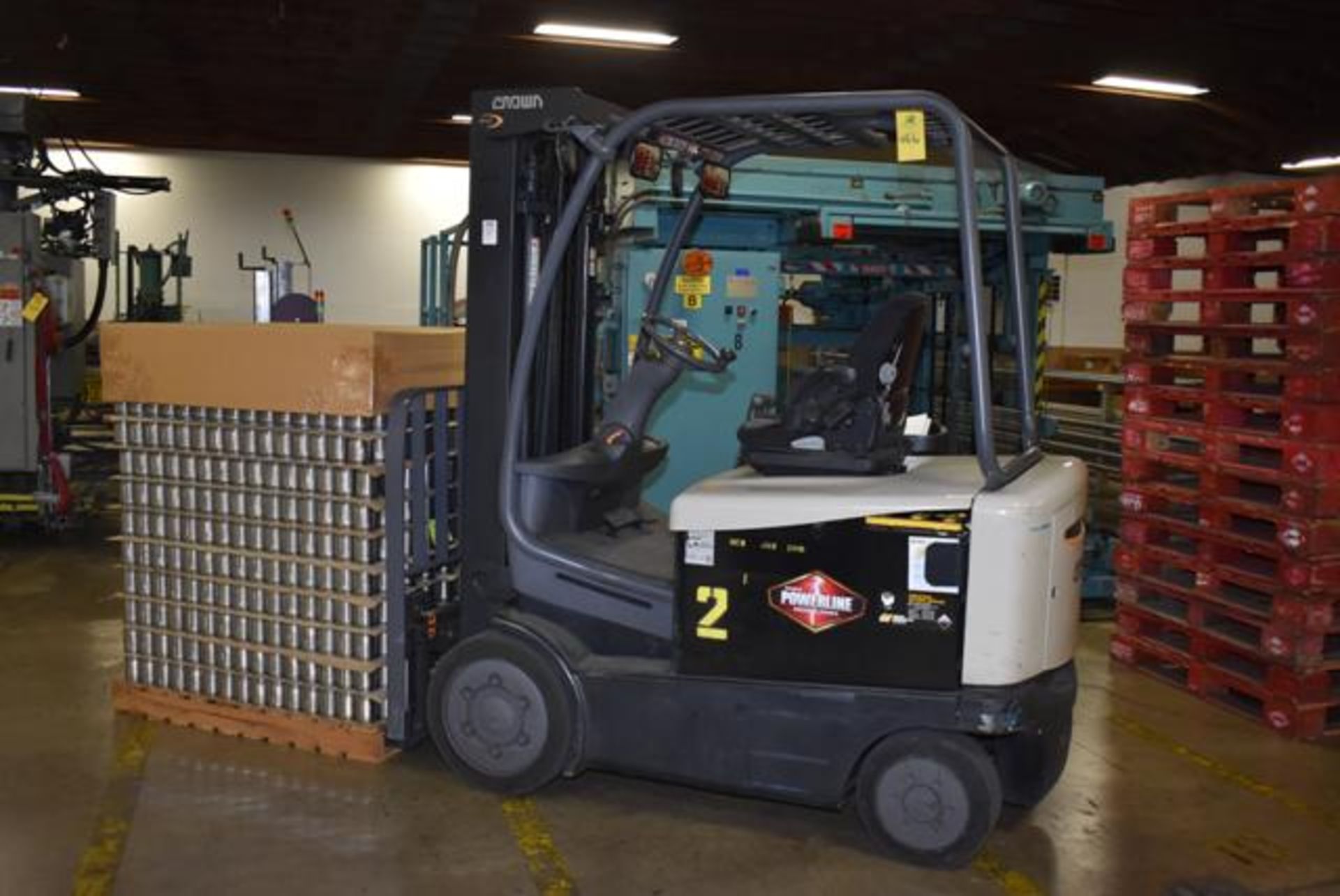 ( Late Delivery Item Expected Availability Mid May) Crown Electric Fork Lift Truck, Model #FC4525-50