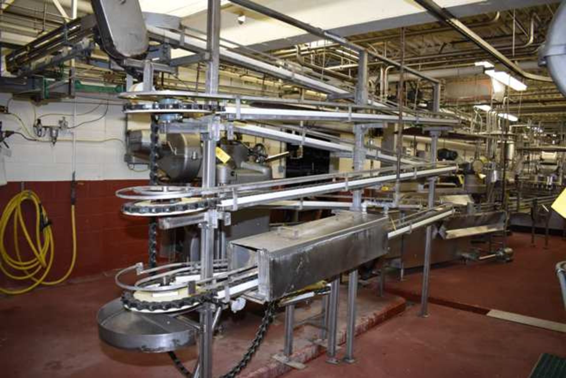 Alpine 4-Tier, Stainless Steel Can Conveyor, Equipped with 4 1/2" Belt, Loading Fee: $400 - Image 3 of 3